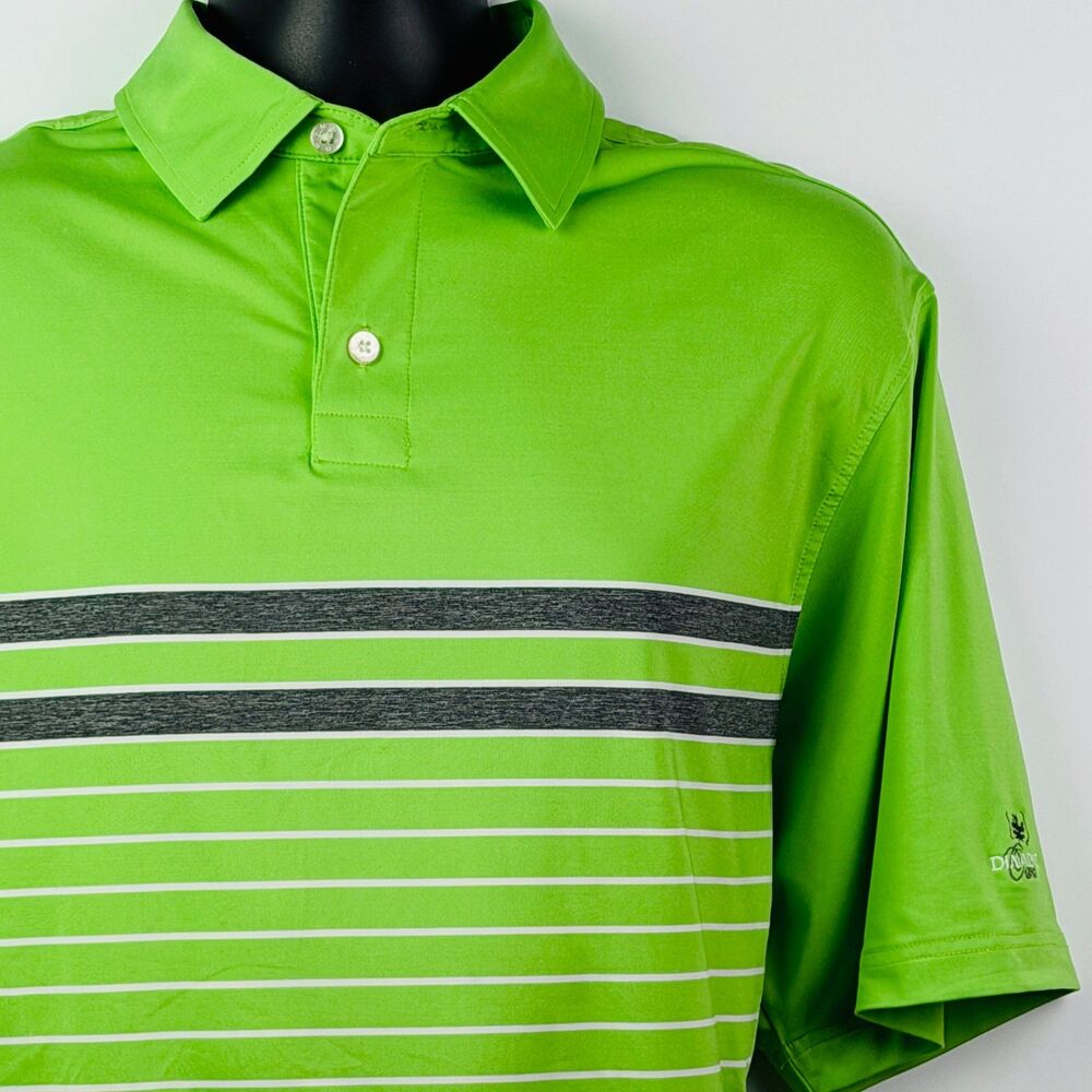 FootJoy Green Performance Golf Polo Diamond Oaks Country Club Logo